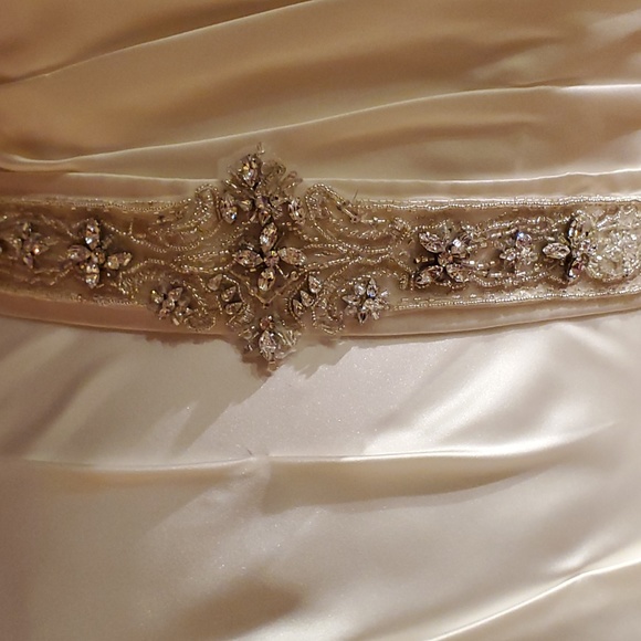 Michelle Roth Honour Bridal Gown Size 6 UNALTERED - Picture 3 of 8